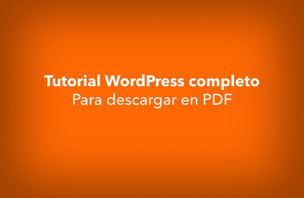 tutorial wordpress en español