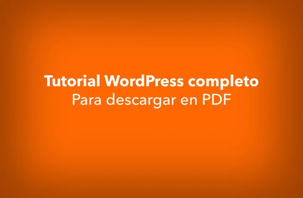 tutorial wordpress en español