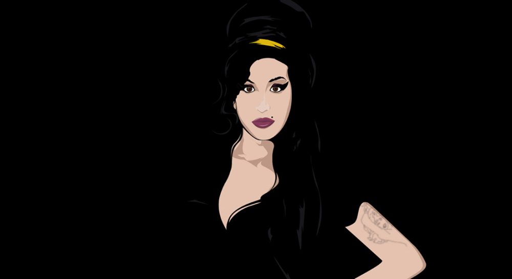 ilustración de Amy Winehouse