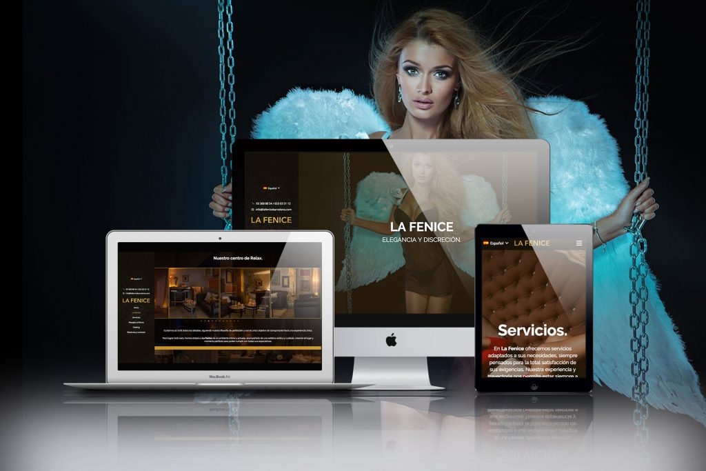 Diseño web para La Fenice Barcelona